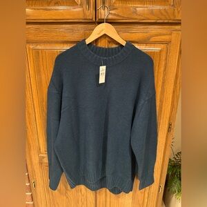 LOFT Women's Balloon-Sleeved Crewneck Sweater
